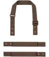 PR191 Premier Swap and Pop Customisable Apron Straps Brown colour image